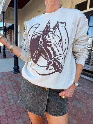 SummerTee | Lucky Horse Crewneck