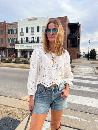 Steve Madden | Meera Top Antique White