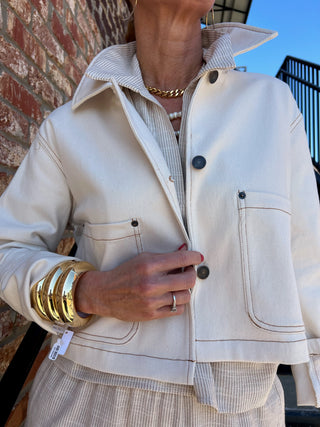 Steve Madden | Myrtha Jacket Oatmeal