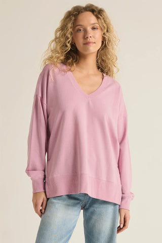 Z SUPPLY | Modern V-neck Weekender Sunset Mauve