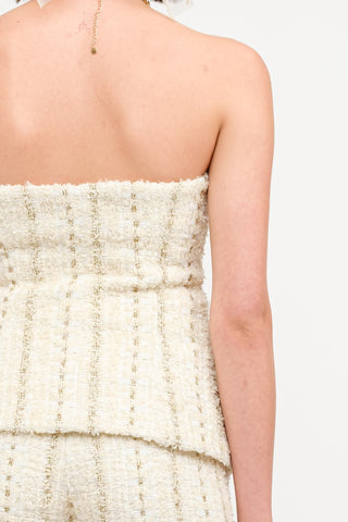 Sofie The Label | Junie Tweed Corset Top Ivory