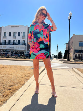 Olivaceous | Josie Floral Dress