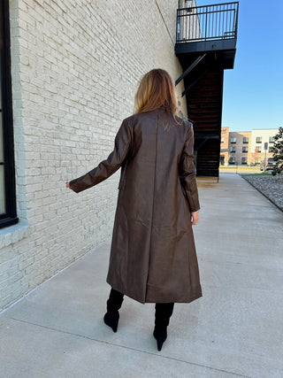 Olivaceous | Neriah Drew Coat Brown