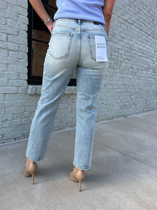 Daze Denim | Straight Up High Rise High Key