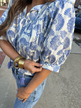 Entro | Coastal Living Blouse