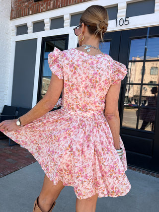 Olivaceous | Ashton Floral Dress