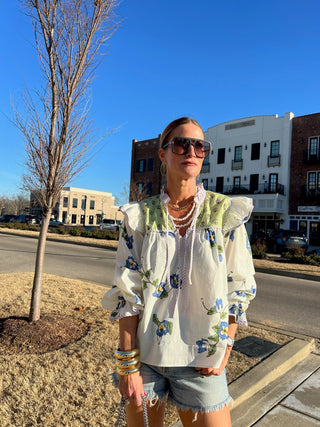 Sweet Serenity Blouse White