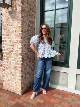 Sweet Lavender Blouse