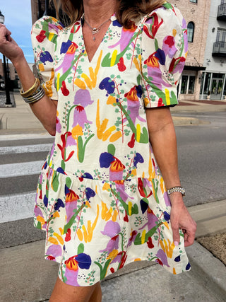 Field Of Tulips Dress