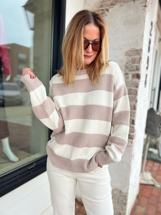 Z Supply | Boyfriend Sailor Sweater Parchment