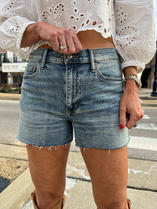 DAZE DENIM  | Sedona Mid Rise Short New Flame