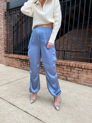 Jennifer Sleek Pants Blue