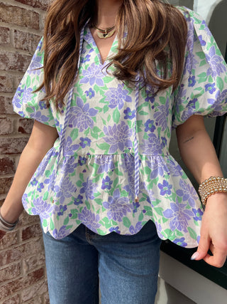 Sweet Lavender Blouse