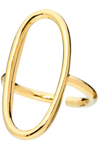 Brass Oval Ring