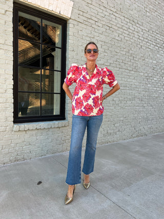 Bursting Florals Blouse