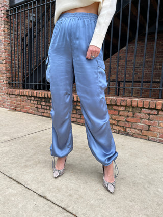 Jennifer Sleek Pants Blue