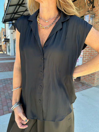 The Erin Blouse Black