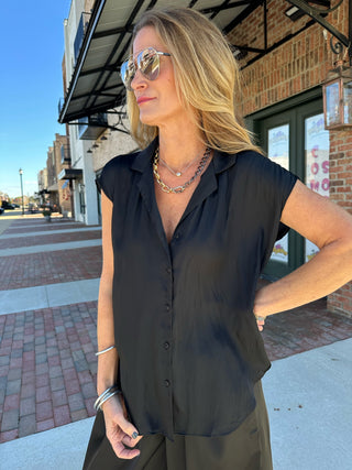 The Erin Blouse Black