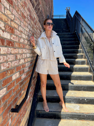 Steve Madden | Myrtha Jacket Oatmeal