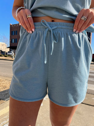 Sadie & Sage | Sightseeing Shorts Blue