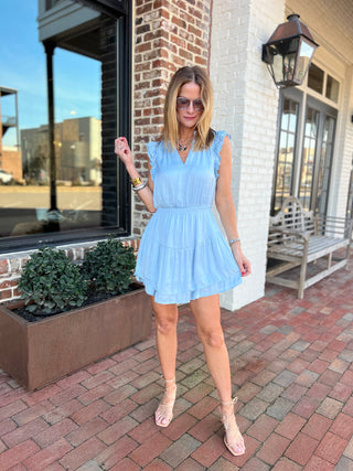 Steve Madden | Prairie Dreams Dress Sky Blue