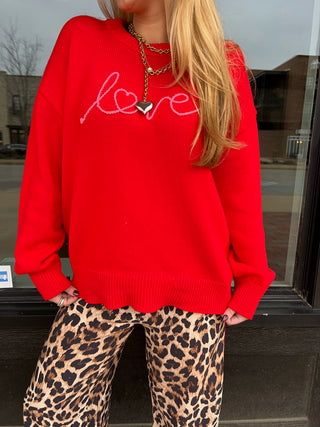 Z Supply | Love Notes Boyfriend Sweater