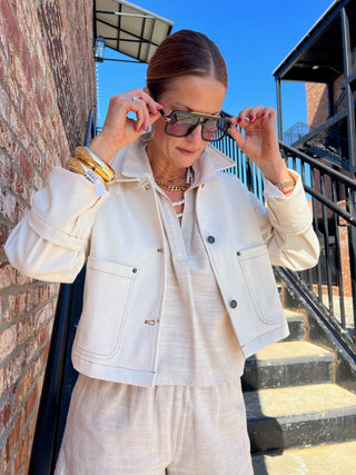 Steve Madden | Myrtha Jacket Oatmeal