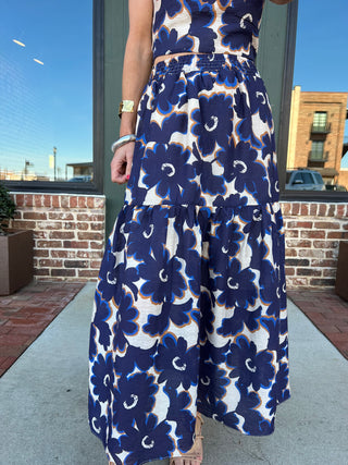 Sage The Label | Flora Tiered Maxi Skirt