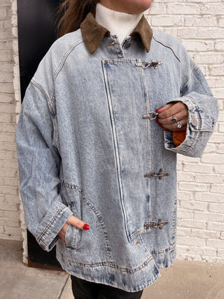 Amelia Heavy Handed Jacket Denim