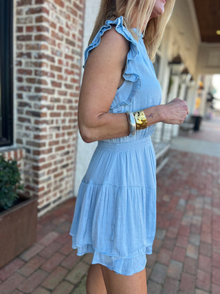 Steve Madden | Prairie Dreams Dress Sky Blue