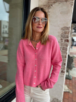 Z Supply | Medina Cardigan Disco Pink