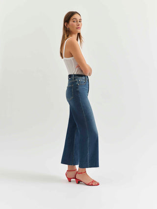 Daze Denim | Pleaser High Rise Wide Ankle Uptown