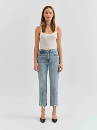 Daze Denim | Straight Up High Rise New Flame