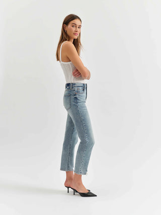 Daze Denim | Straight Up High Rise New Flame