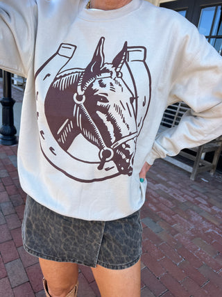 SummerTee | Lucky Horse Crewneck