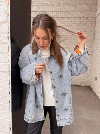 Amelia Heavy Handed Jacket Denim