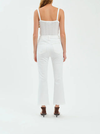 Daze Denim| Shy Girl Crop Flare Lamb Vintage