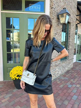 Z Supply | London Faux Leather Dress