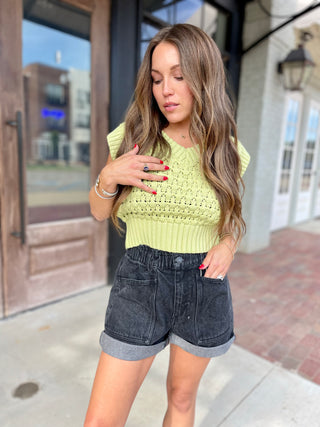 Twist of Lime Sweater