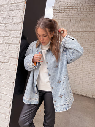 Amelia Heavy Handed Jacket Denim