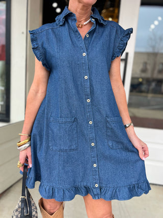 Salt Air Dress Denim