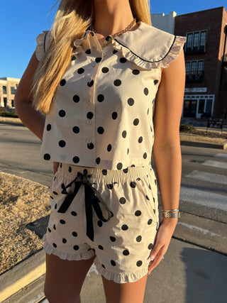 The Monroe Polka Dot Set