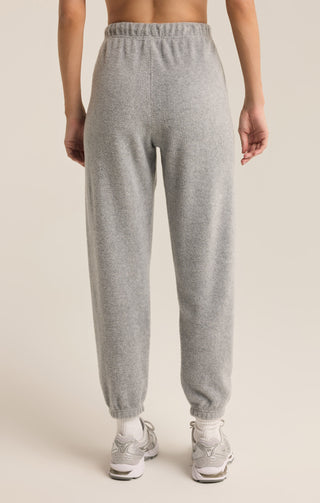 Z Supply | Unwind Reverse Fleece Jogger Classic Heather Grey