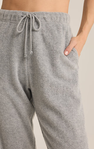 Z Supply | Unwind Reverse Fleece Jogger Classic Heather Grey