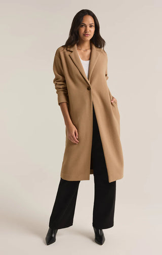 Z Supply | Mason Coat Classic Camel