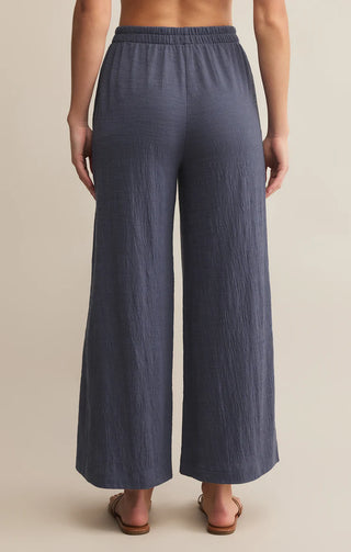 Scout Textured Slub Pant Worn Blue