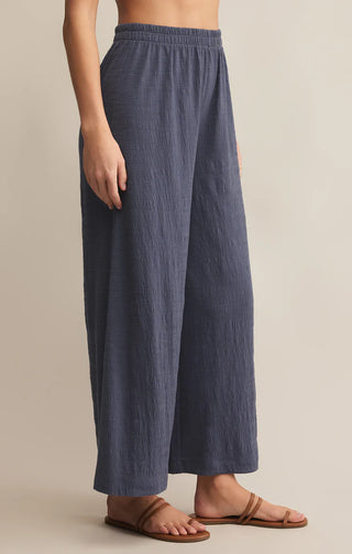 Scout Textured Slub Pant Worn Blue