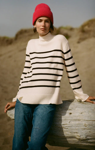 Z Supply | Fin Stripe Sweater Sea Salt