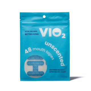 VIO2™ Unscented Mouth Tape: One Pack (48 tapes)