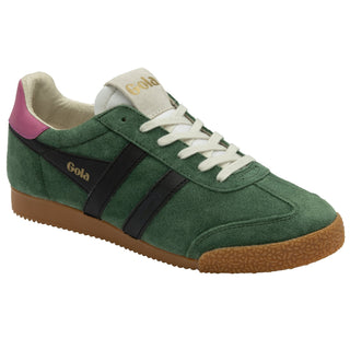 Gola Classics Women's Elan Sneakers (Fuchsia/Blk/Evergreen)